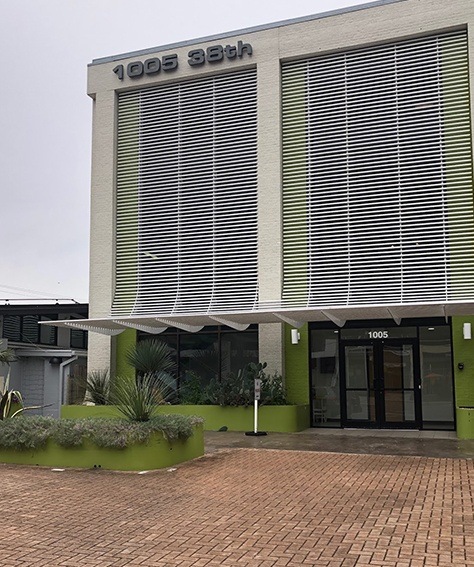 Outside view of Austin Texas dental office building