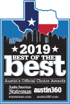 2019 Best of the Best Austin Official Choice Awards badge