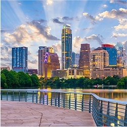 Austin city skyline