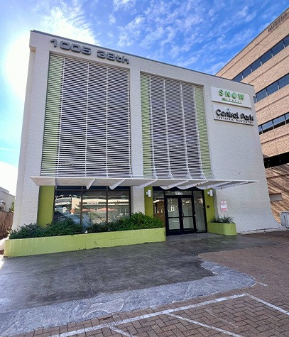 Outside view of Austin Texas dental office building