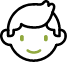 Icon of child's face