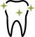 Icon of sparkling tooth